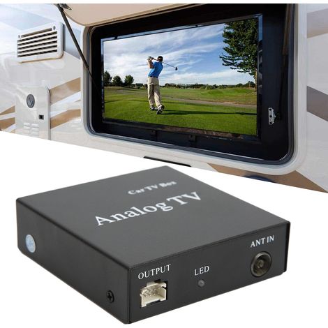 Récepteur TV Analogique Mobile pour DVD - Compatible PAL SECAM NTSC - Affichage Menu OSD Complet (1/5)
