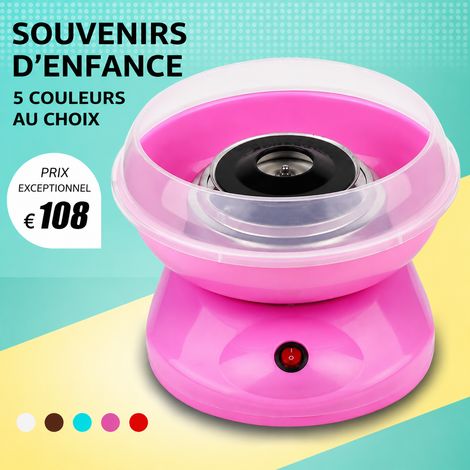 Mini machine à barbe à papa électrique domestique 450-550W Rose Prise UE 220V rose 220v réf 6884 2 kg – Livraison gratuite
