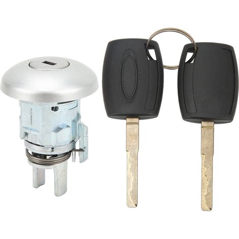 Serrure de porte avant avec 2 clés 1781417, cylindre de porte de remplacement pour Ford Transit MK8 2014-2019 (1/5)