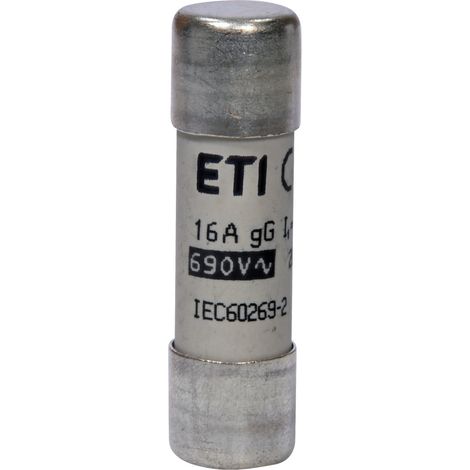 Inserto de fusible cilíndrico CH14x51 gG 10A/690V