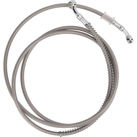 Tuyau de frein moto universel en acier PVC, ligne de frein et d'embrayage pour la plupart des motos, installation facile, 200 cm (1/5)