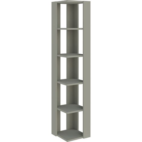 Libreria in legno "Nati" - 32 x 32 x 161 cm - Verde