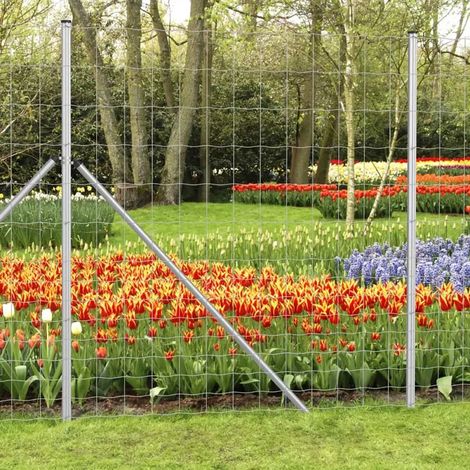 Grillage Rempart Léger 2m x 50m - Mailles Progressives 15cm - Galvanisé (1/5)