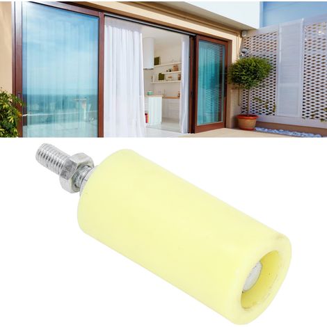 Eosnow Schiebetor-Führungspfostenrolle, Hartnylon, robuste Rolltorführungs-Stützbaugruppe, 100 mm