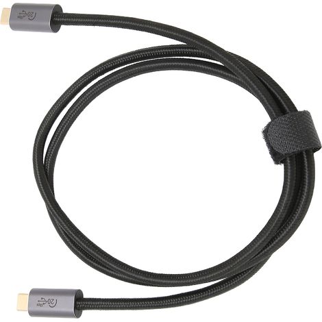Multifunktionales USB-C 3.2 PD 100W 8K 60Hz 20 Gbit/s Datenkabel für Mobiltelefone, Tablets und Laptops, 100 cm / 39,4 Zoll (1/5)