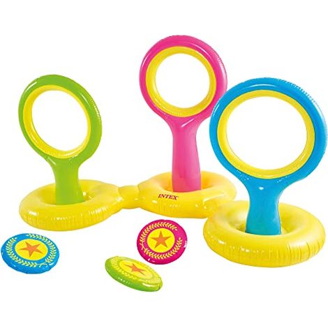 Intex Gioco del Disco per Attivita' Acquatiche e Divertimento in Piscina con Design Colorato e Resistente (1/4)