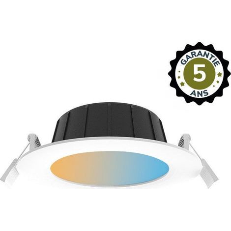 Lámpara empotrada LED CCT DALI2/PUSH BBC de 10 W, 3000/4000/6500 K – Garantía de 5 años. Miidex Lighting® (1/5)