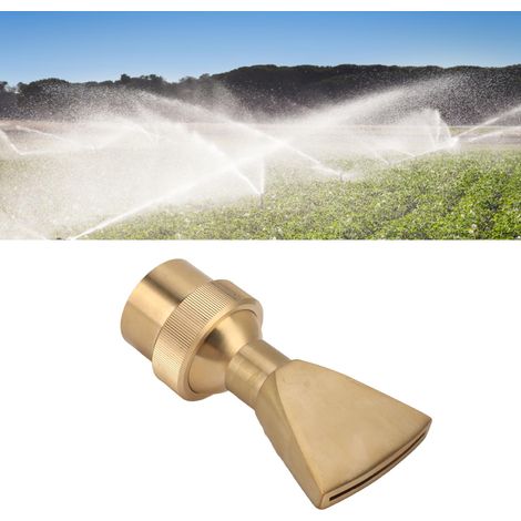Chorro de fuente flotante, material: cobre, ajustable, patrón de pulverización uniforme, modelo G1.5 pulgadas con cabezal adaptador universal. (1/5)