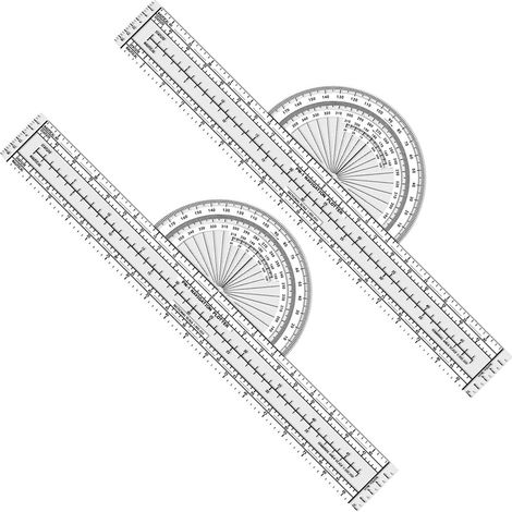 Set of 2 plastic marking tools for aviation plotter (1/5)