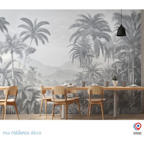 Papier peint : Dune, Arbres et mer, Sud ouest, Aquarelle 5 - Intissé - L.200 x H.280 cm - Vert pastel (1/3)