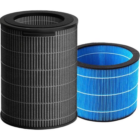 Filtro de repuesto FY3455 FY3437 compatible con el purificador de aire y humidificador 2 en 1 Philips serie 3000 AC3737/10. Elemento humidificador HEPA de repuesto H13 FY3437 FY3455/00 (1/5)