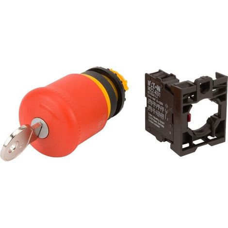 Eaton M22-PVS/K01 Interruptor con llave rojo de seguridad
