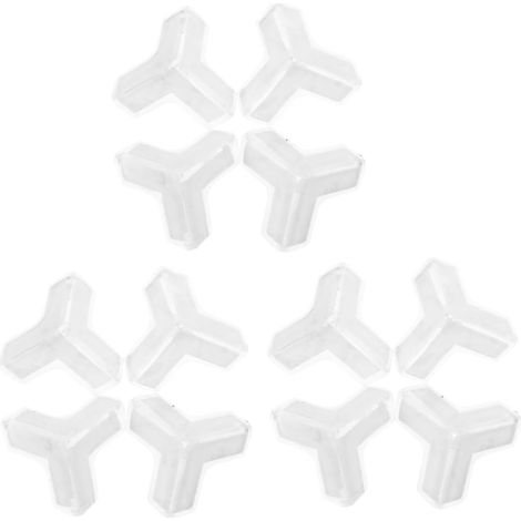 Protections d'angle de table T, 24 pièces en plastique (1/5)