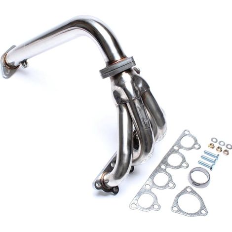 Collecteur d'echappement en inox pour Honda Civic 1,5L et 1,6L de 1996 à 2000-16442546