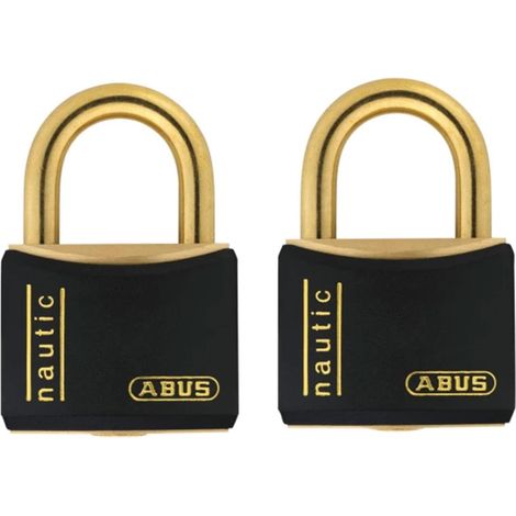 ABUS Mechanical T84MB/40mm Black Rustproof Padlock