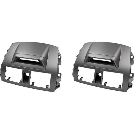 grilles d'aération centrales pour climatisation 55670-12370 pour Toyota Corolla 2007-2013, cadre de sortie d'air, version internationale avec horloge (1/5)