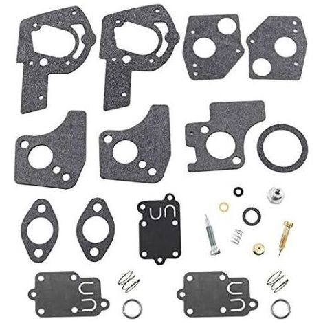 Kit de réparation pour carburateur - Membranes - Joint d'étanchéité pour Moteurs Briggs & Stratton 3 à 5 CV HP 495606 494624 135292 135232 135212 270026 272538 272538S 272637. (1/5)