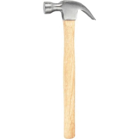 Marteau à Griffes, Tête en Acier à Haute Teneur en Carbone, Manche en Bois, Marteau Facile à Utiliser pour la Menuiserie De Décoration de la Maison (1/5)