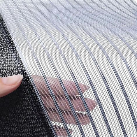Porte moustiquaire à fermeture magnétique robuste, fabriquée en fibre de verre épaisse, auto-scellante, résistante aux déchirures, empêchant efficacement les insectes d'entrer (95cm205cm). (1/5)
