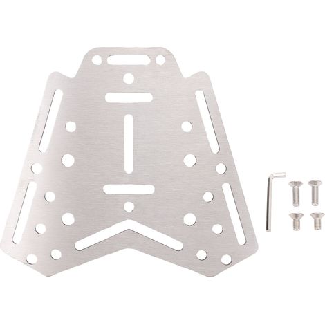 Porte-bagages arrière de moto en acier inoxydable, support de rangement de queue, support de support de remplacement pour Zontes 310M 350D X310 350X 368D 368M.