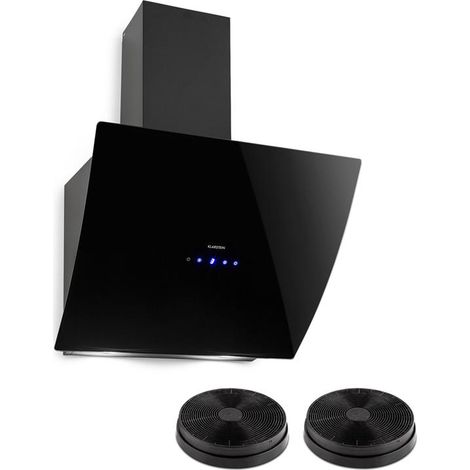 Annabelle 60 Dunstabzugshaube Umluftset 650 m³/h Touch-Armatur schwarz (1/5)
