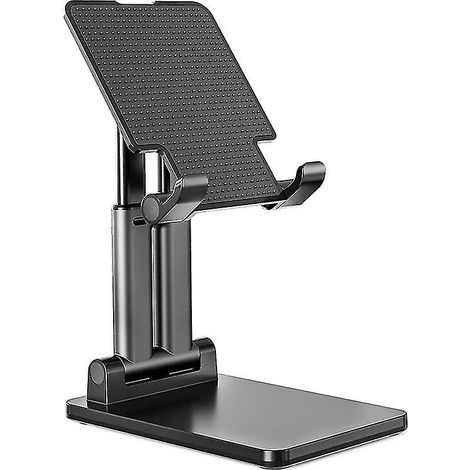 Support pliable à double pôle pour tablette, hauteur réglable pour iPad Pro, support de bureau extensible et robuste (1/5)