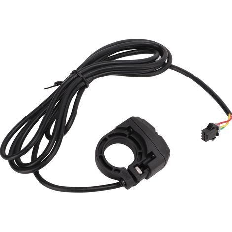 Verschleißfester 2-in-1-Hupe-/Lichtschalter für Roller mit beleuchtetem Adapterkabel für E-Bikes, Motorräder und Roller (1/5)