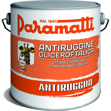 Antiruggine gliceroftalica paramatti colore grigio ml 500