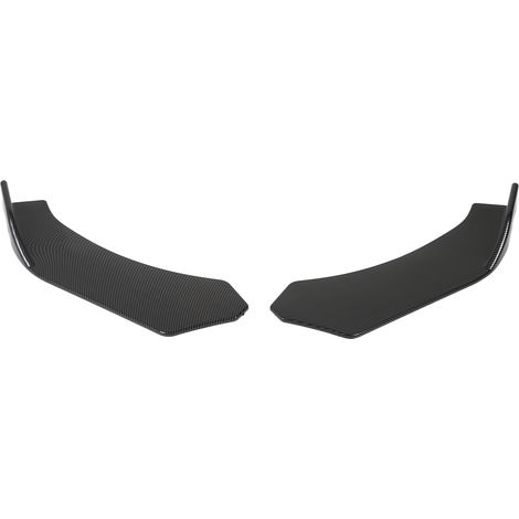 2x Universal-Frontspoiler in Carbonfaser-Optik, 57 cm Stoßstangenschutz für Autos (1/5)