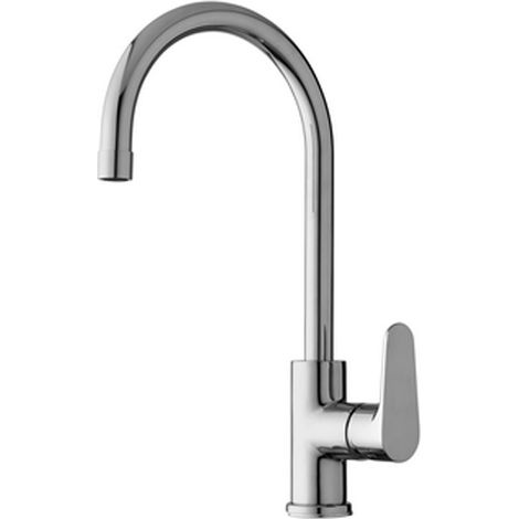 Miscelatore lavello con canna alta serie green paffoni (1/2)
