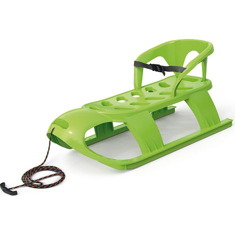 BEZZY SEAT Schlitten mit Rückenlehne  Grün (1/3)