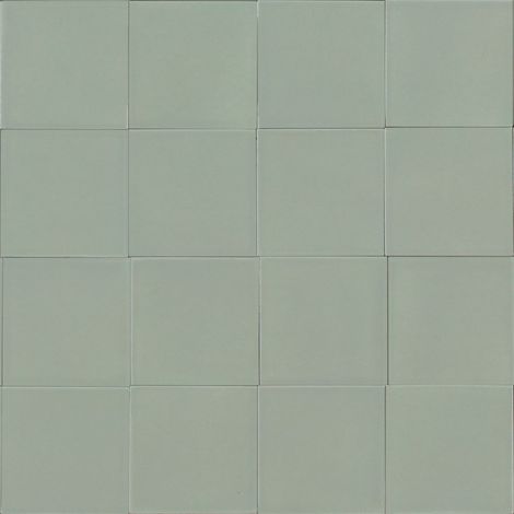 Carrelage Effet Zellige Vert Sauge CONFETTO Azzurro 10x10cm