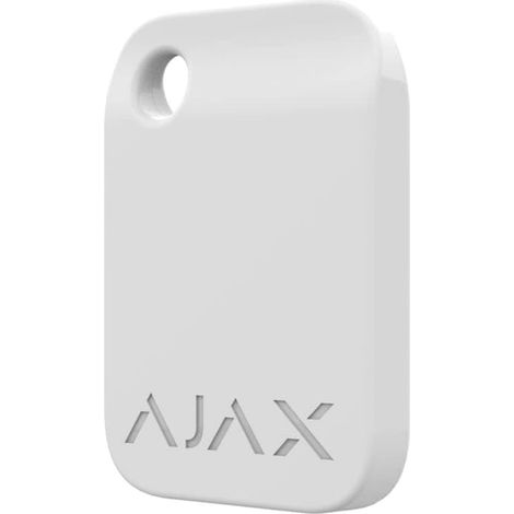 Ajax TAG RFID Portachiavi crittografato contactless per tastiera plus Bianco