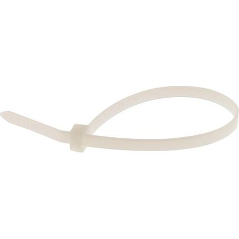 Lot de 20 colliers de câblage réutilisables - 4,8x 200mm - Transparent - Zenitech (1/2)