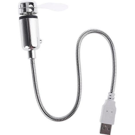 Mobiler Mini-USB-Tischventilator mit flexiblem Hals, tragbarer Tischventilator für Zuhause (1/5)