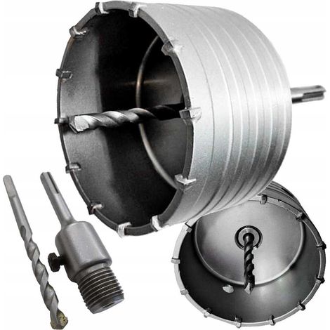 Scie cloche pour béton, foret à couronne pour maçonnerie 120 mm SDS+ MAR-POL (1/5)