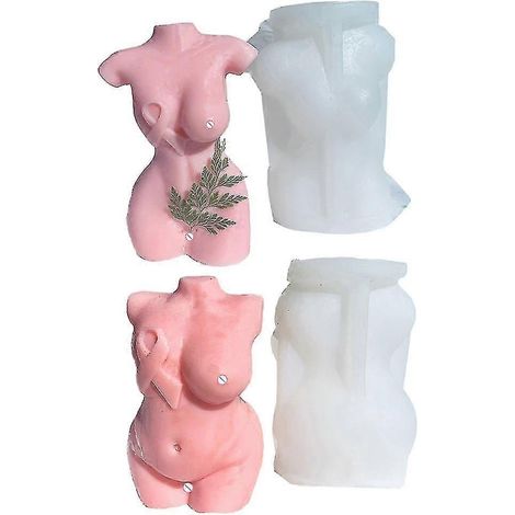 Frauen Körper Formen Silikon Kerze Form Weibliche Duft Kerze Herstellung Wachs Art-fg (1/5)