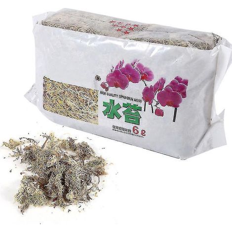Engrais hydratant à base de sphaigne (12 l) pour orchidées Phalaenopsis (1/5)