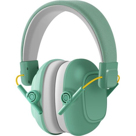 NineClouds Casque Anti-Bruit : protection auditive pour enfants jusqu'à 16 ans - Confortable, réglable et ajustable - Prévient les troubles auditifs - Robuste et facile à ranger（Menthe verte） (1/5)