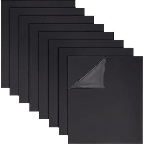Lámina acrílica cuadrada，8 piezas，10,215,20,1 cm，Tablero de exhibición en blanco，Tablero en blanco，Tablero de grafiti dibujado a mano (1/5)