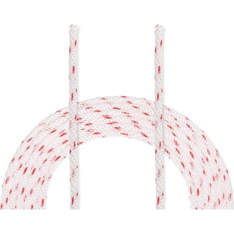 Sourcing Map selbstaufrollende Startleine, 5 mm Durchmesser, 10 m (32,8 ft) Länge, in (1/5)
