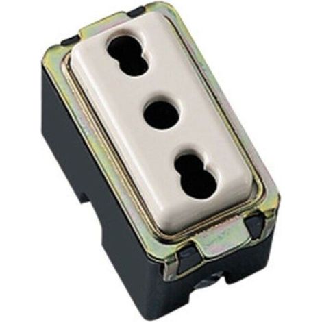 Presa bipasso Compatibile con Bticino Magic come 5180