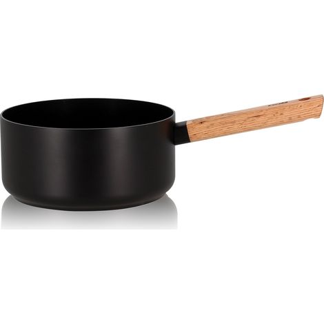 Casserole en aluminium et poignée en bois 20cm, ECTOR (1/5)