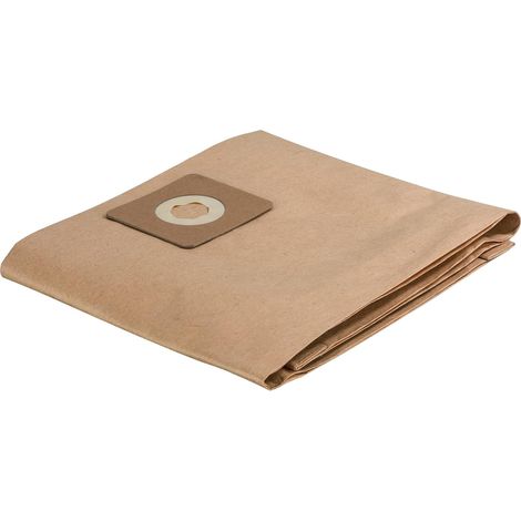 Haus- & Gartenzubehör – Kärcher NT20, NT25, NT30, MV1, MV3, AdvancedVac 20 Papierfilterbeutel – Braun – 5-teiliges Set