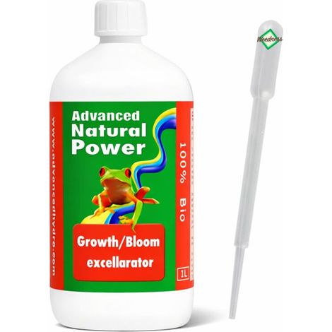 Advanced Hydroponics Growth Bloom Excellarator 1 Liter Blütestimulator Pflanzenbooster (1/5)