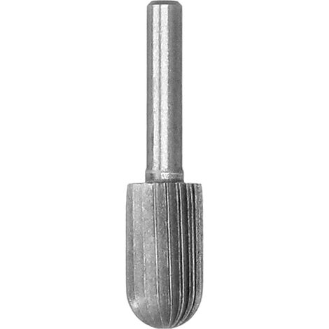 Fresa cilindrica curva per metallo Ø 12 mm. Per trapano/fresa