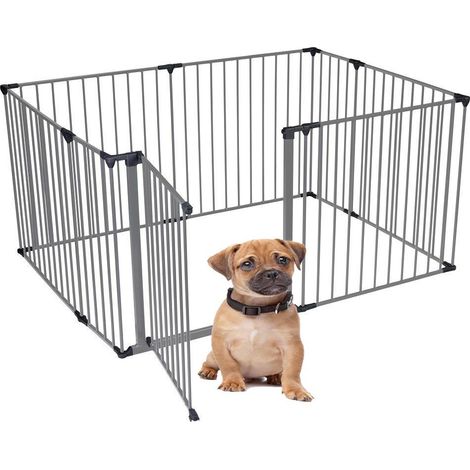 Bettacare Pet Pen, 105cm x 144cm, Grey, 70cm High, Dog Pen for Pets and Puppies, Dog Playpen suitable for Indoor and Outdoor use (1/5)