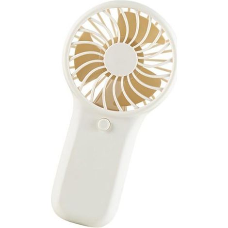 Ventilateur Portable - Batterie Intégrée 4000 Mah - Puissance Réglable 3 Niveaux - Pour Voyage Bureau Extérieur - 1 Pièce
