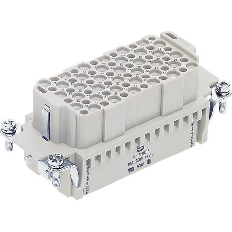 HARTING 09160723101 Buchseneinsatz Han® DD 72 + PE Crimpen 1 St.