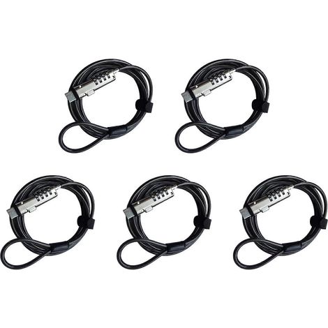 Verrou antivol USB à mot de passe 5X Security, utilisé pour protéger votre ordinateur portable, tablette, projecteur ou téléviseur contre le vol. (1/5)